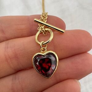 Ana Luisa Hana Lee Hart Necklace